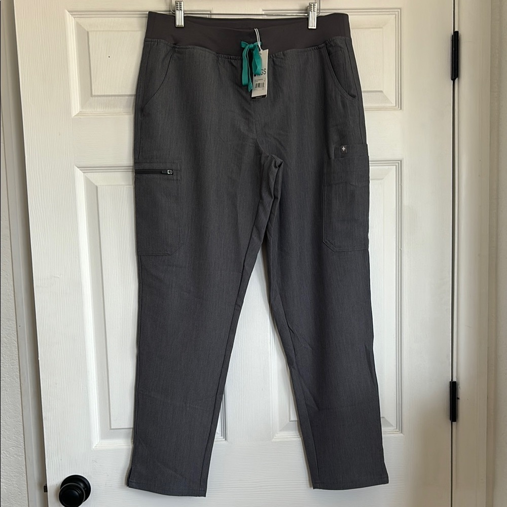 Figs grey pants NWT